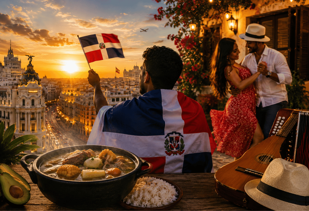 "Podrás Vivir en España, pero el Sancocho y la Bachata No Te Lo Quita Nadie"